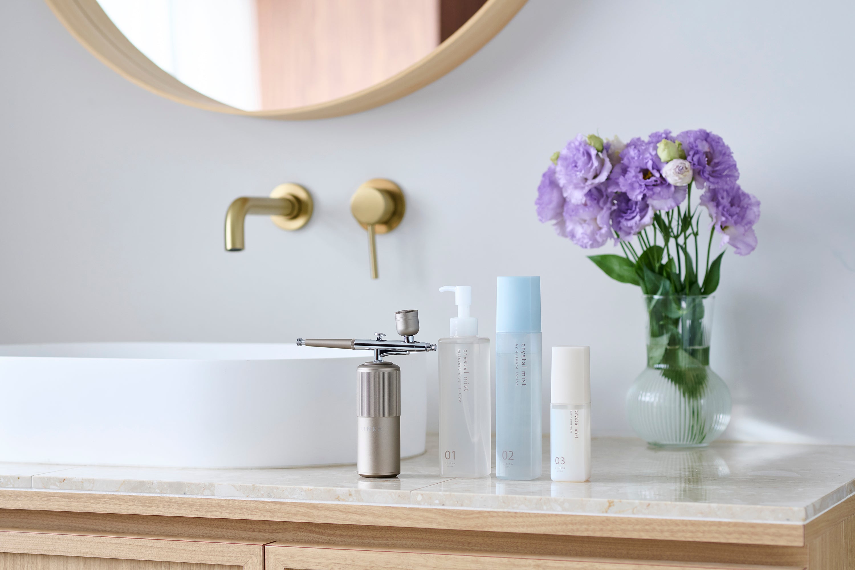 LINKA esthé クリスタルミストシリーズ 3種