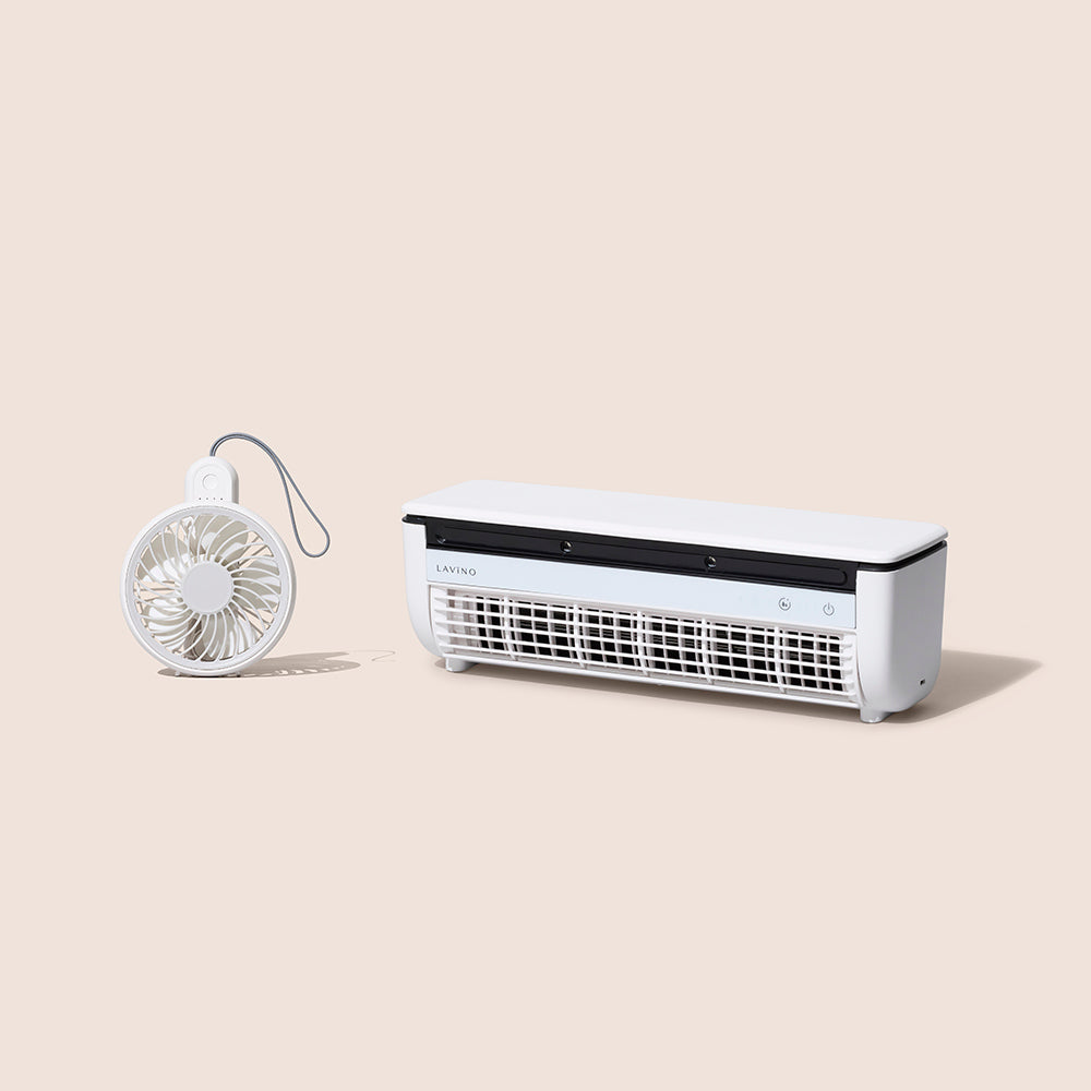 LAViNO クールエアーミスト<br>(卓上ミニクーラー)