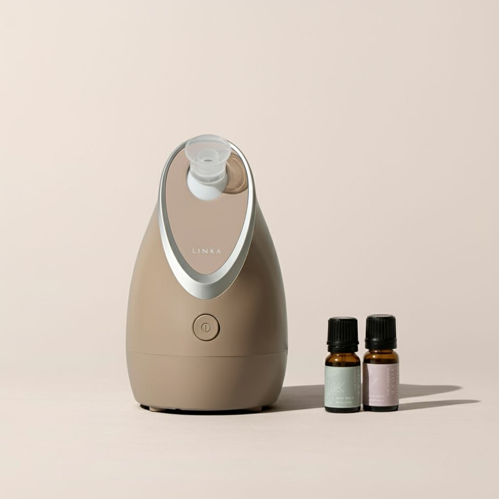 LINKA イオンフェイススチーマー<br>(スチーム美顔器)