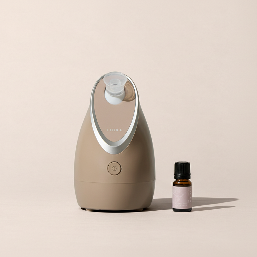 LINKA イオンフェイススチーマー<br>(スチーム美顔器)