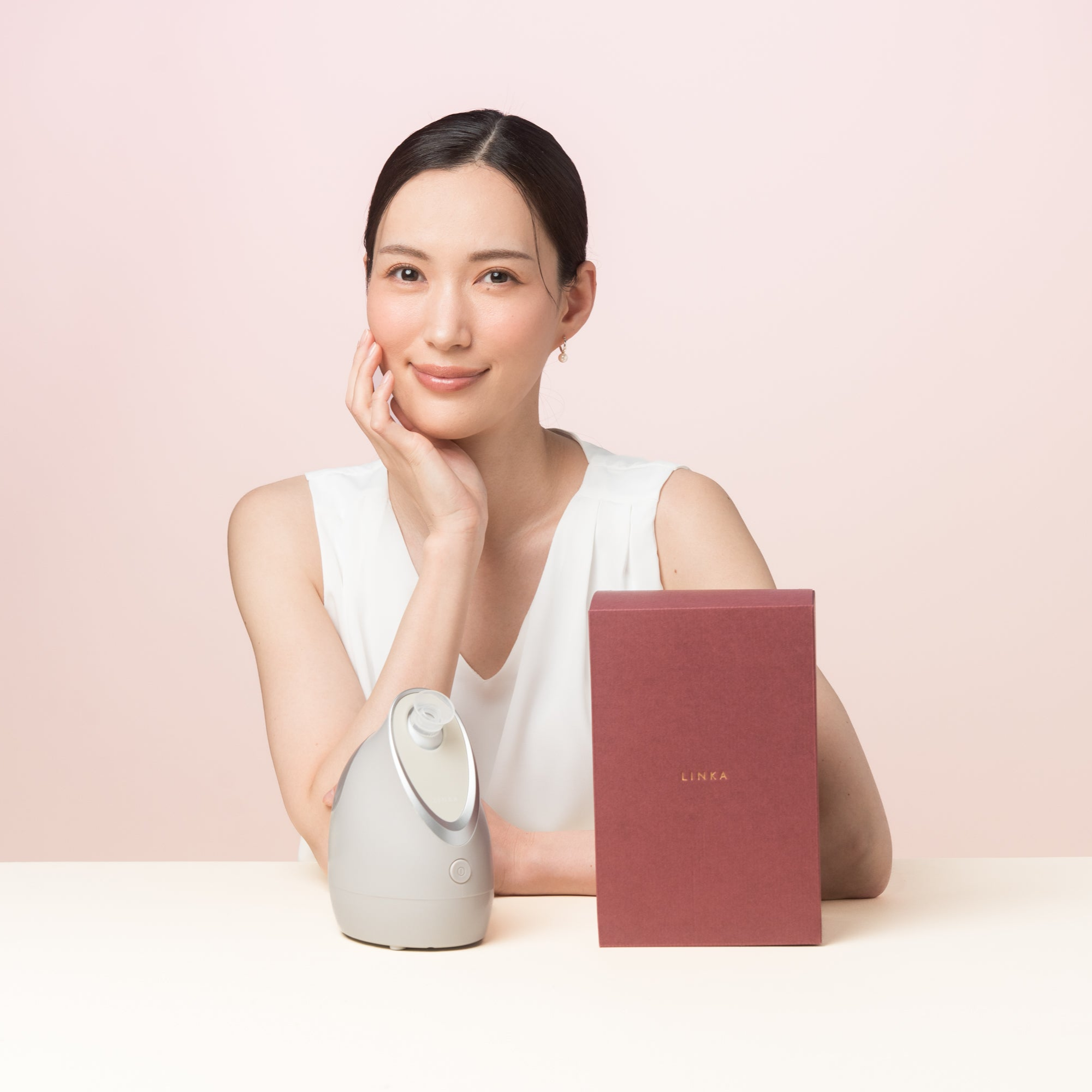 LINKA イオンフェイススチーマー
