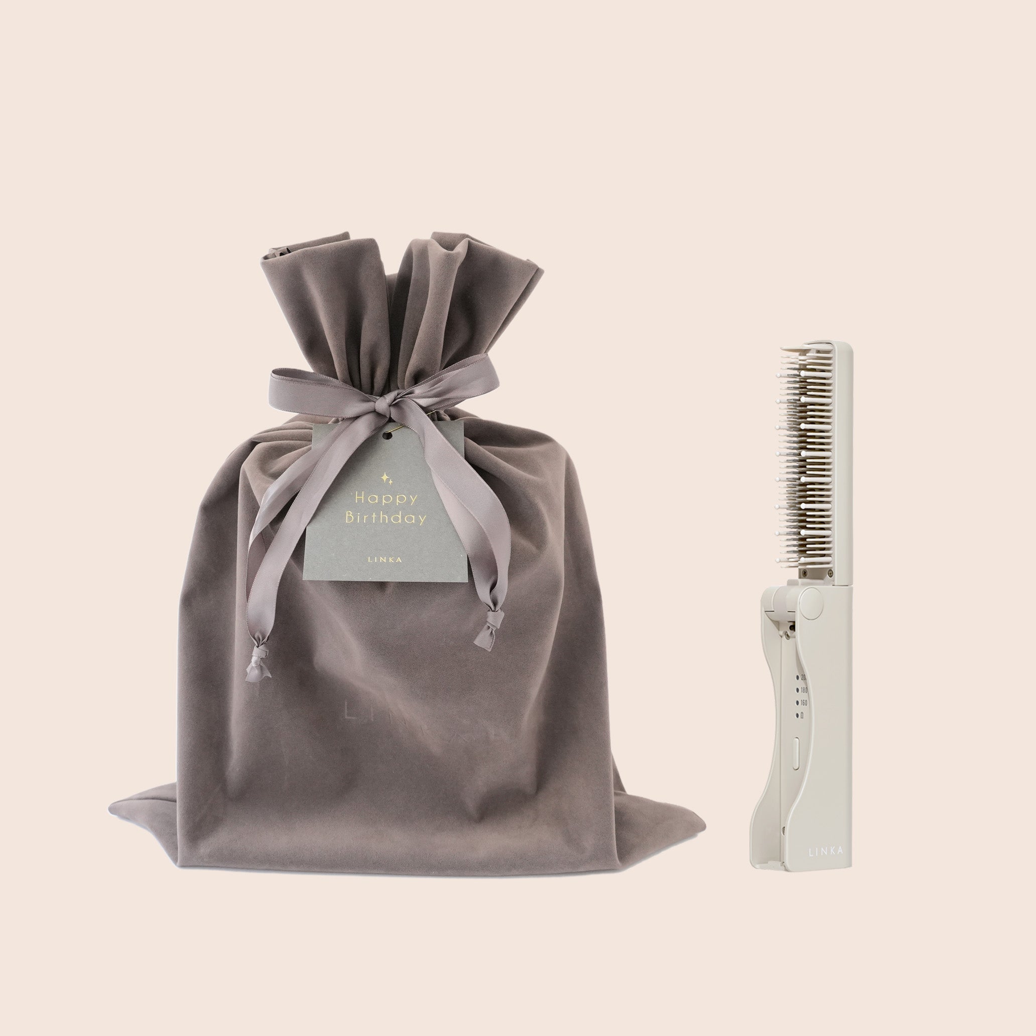 LINKA スリークオン(コンパクト ヒートブラシ)