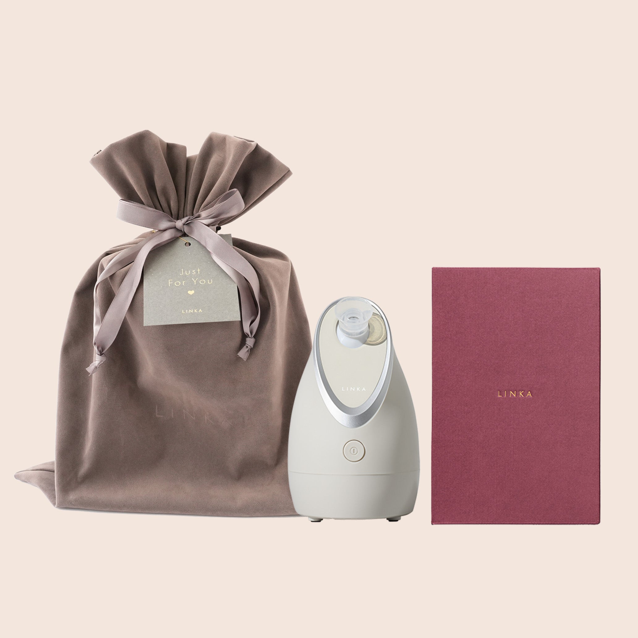 LINKA イオンフェイススチーマー<br>(スチーム美顔器)