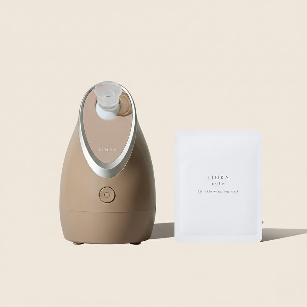 LINKA イオンフェイススチーマー<br>（スチーム美顔器）