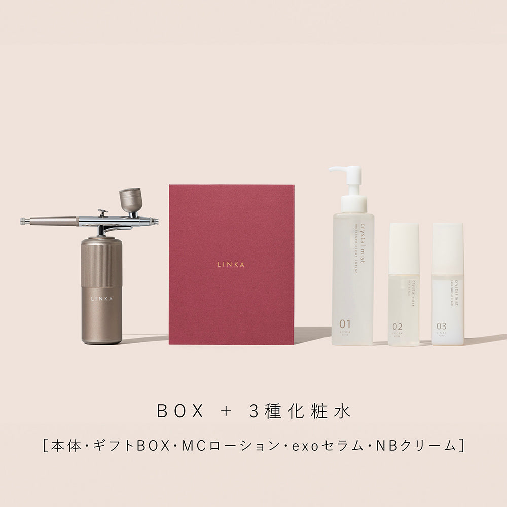 【母の日専用ラッピング】LINKA クリスタルミスト ギフトボックス
