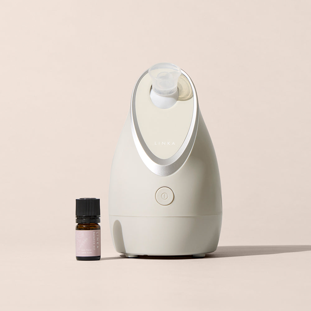 LINKA イオンフェイススチーマー<br>（スチーム美顔器）