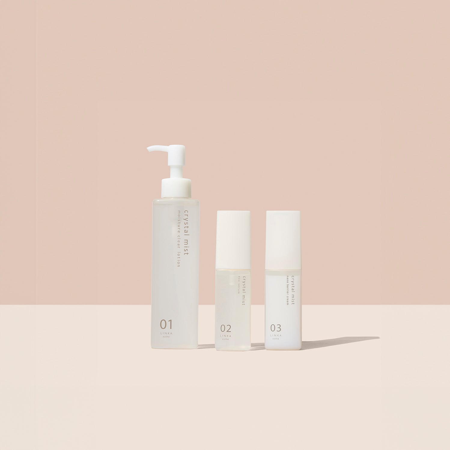 LINKA esthé クリスタルミストシリーズ 3種 2026リニューアル