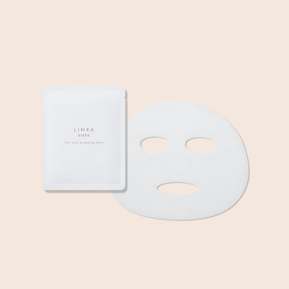 フェアスキンラッピングマスク（1枚入り、5枚入り）LINKA esthé リンカエステ [M便 1/1]
