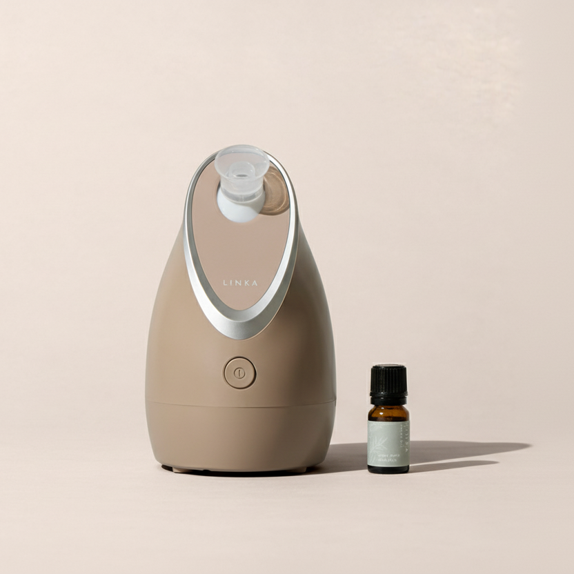 LINKA イオンフェイススチーマー<br>（スチーム美顔器）