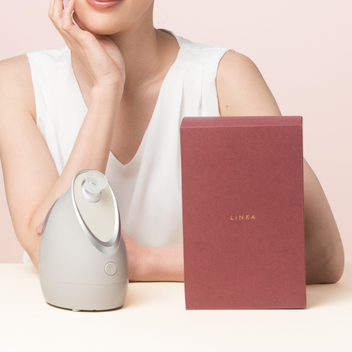 LINKA イオンフェイススチーマー