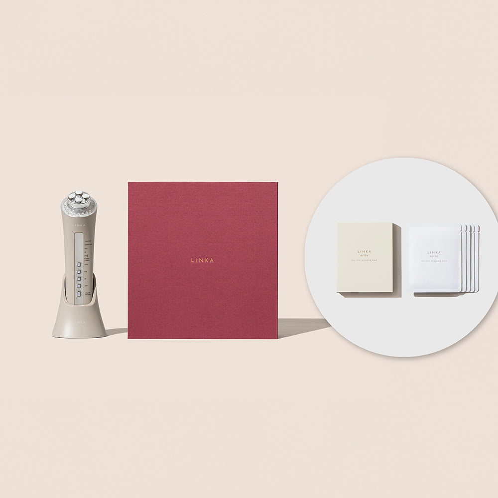 【母の日専用ラッピング】LINKA マルチフェイシャルトリートメント ギフトボックス