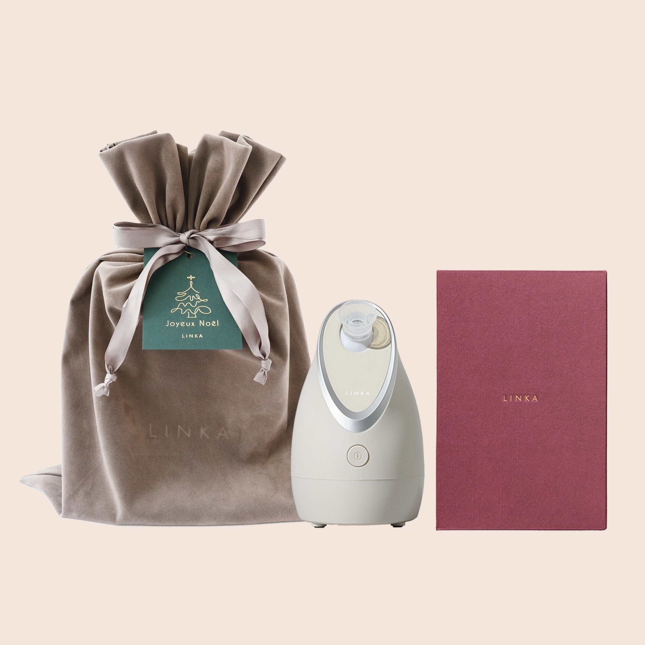 LINKA イオンフェイススチーマー（スチーム美顔器）