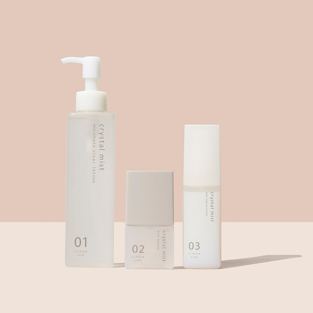 LINKA esthé クリスタルミスト 化粧品シリーズ 3種 (定期)
